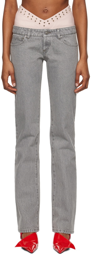 Photo: ALL-IN Gray Double Jeans