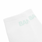 Bandit Men's Grid Literun OG Socks in White/Minty Blue