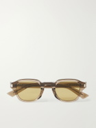 SAINT LAURENT - SL 946 Round-Frame Recycled Acetate Sunglasses - Brown