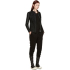 Boris Bidjan Saberi Black Brushed Suede Jacket