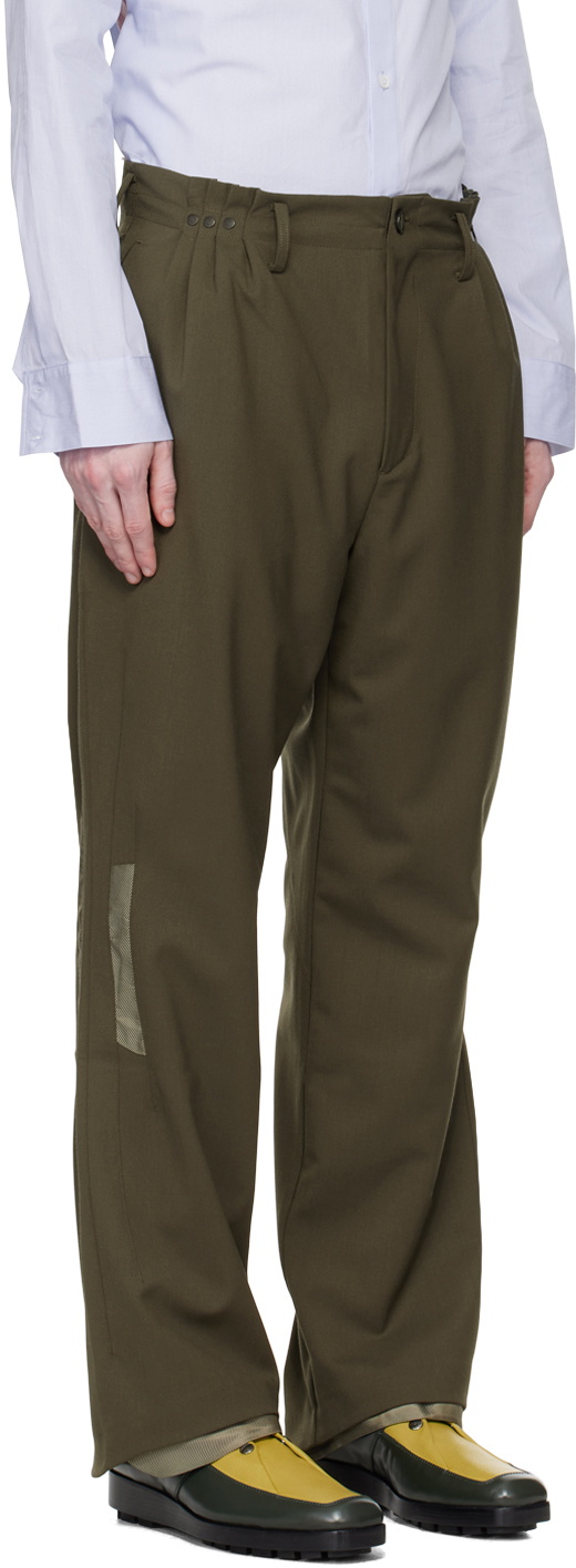 Kiko Kostadinov Khaki Orson Trousers Kiko Kostadinov