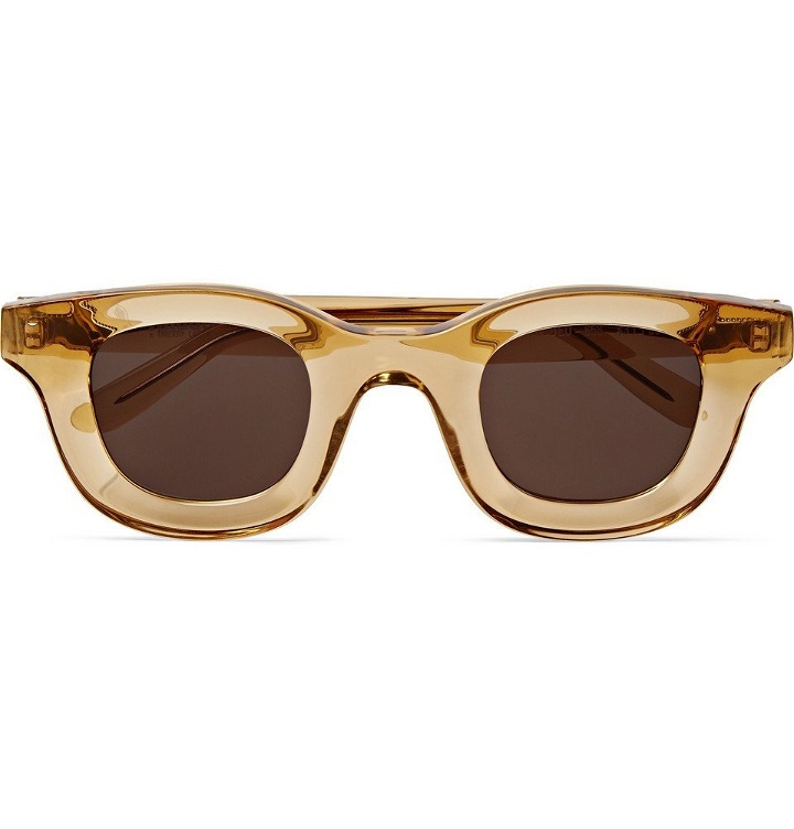 Photo: Rhude - Thierry Lasry Rhodeo Square-Frame Acetate Sunglasses - Clear