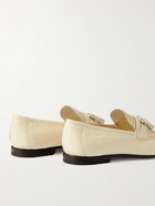 TOM FORD - Sean Patent-Leather Tasselled Loafers - White