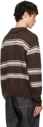 Camiel Fortgens Brown 70's Cardigan