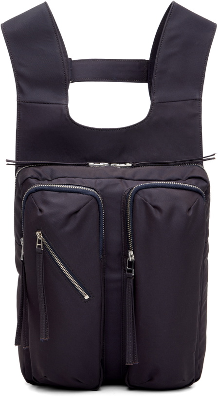 Photo: FFFPOSTALSERVICE Purple Pod Backpack