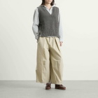 Beams Boy Women's Knitted Vest Top in Charcoal.G 