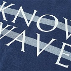 Know Wave Men's Tonal Wavelength T-Shirt in Navy