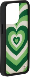 Wildflower Green Matcha Love iPhone 13 Pro Case