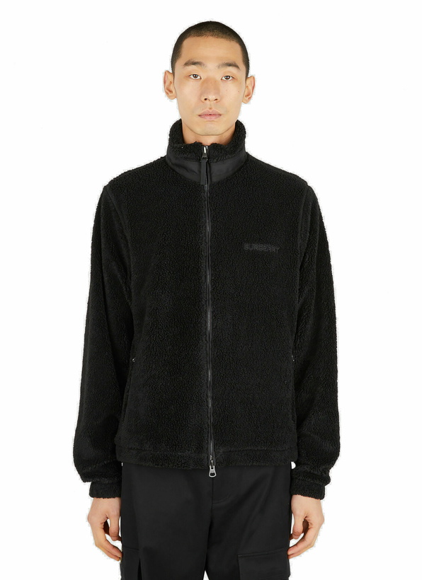 Photo: Dulwich Crest Fleece Jacket in Black