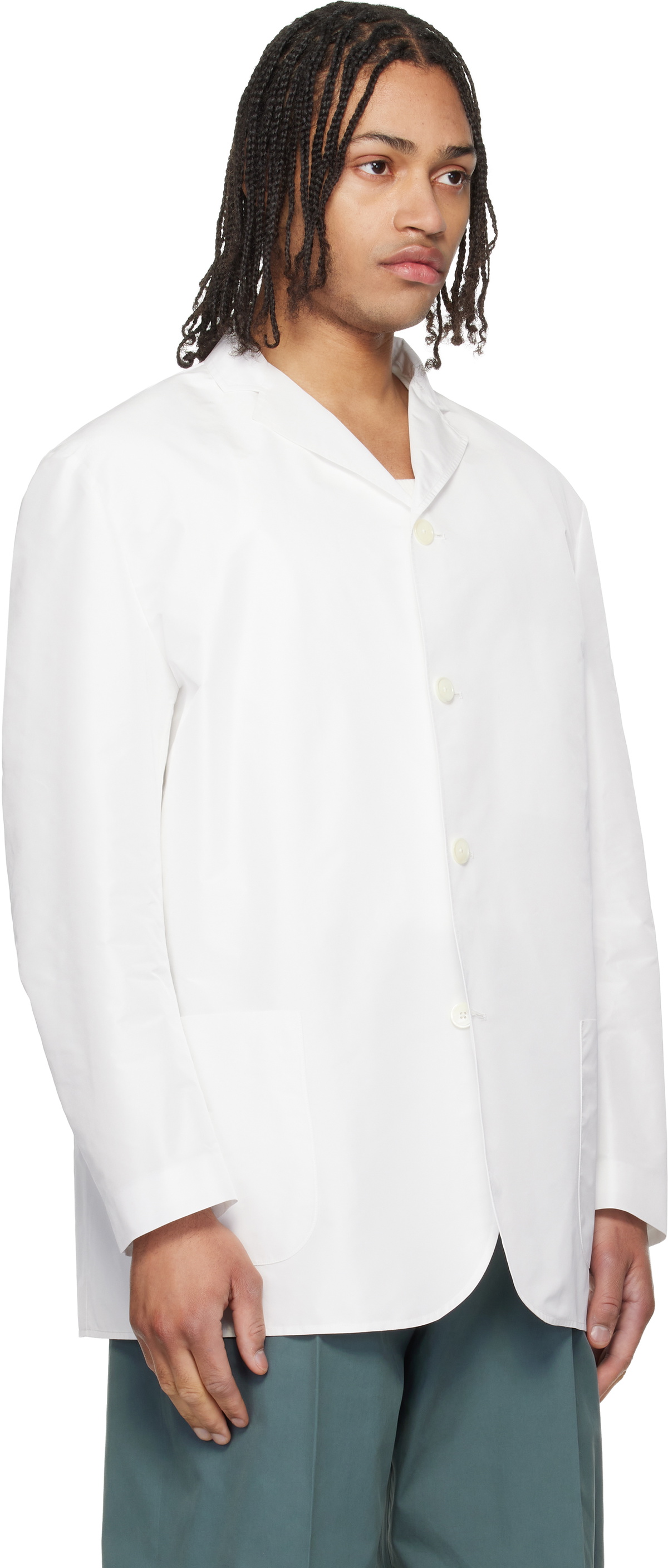 Jil Sander White Sport Jacket