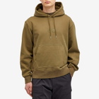 Purple Mountain Observatory Men's Garment Dye Hoodie in Khaki