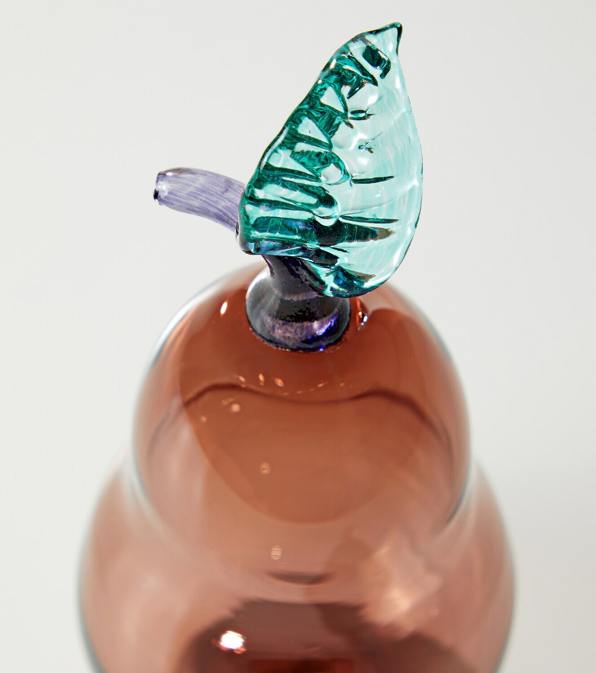 Akua Objects Marianne Pear glass paperweight