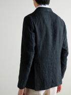 Massimo Alba - Catch2 Linen Suit Jacket - Blue