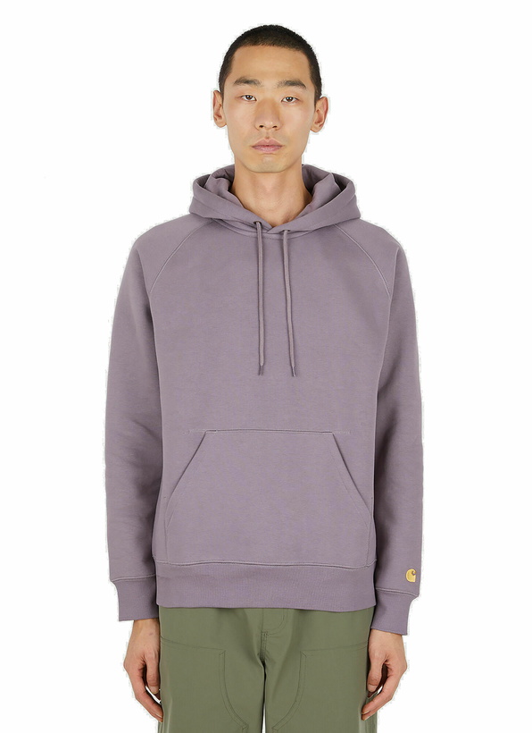 Photo: Chase Hooded Sweatshirt in Purple