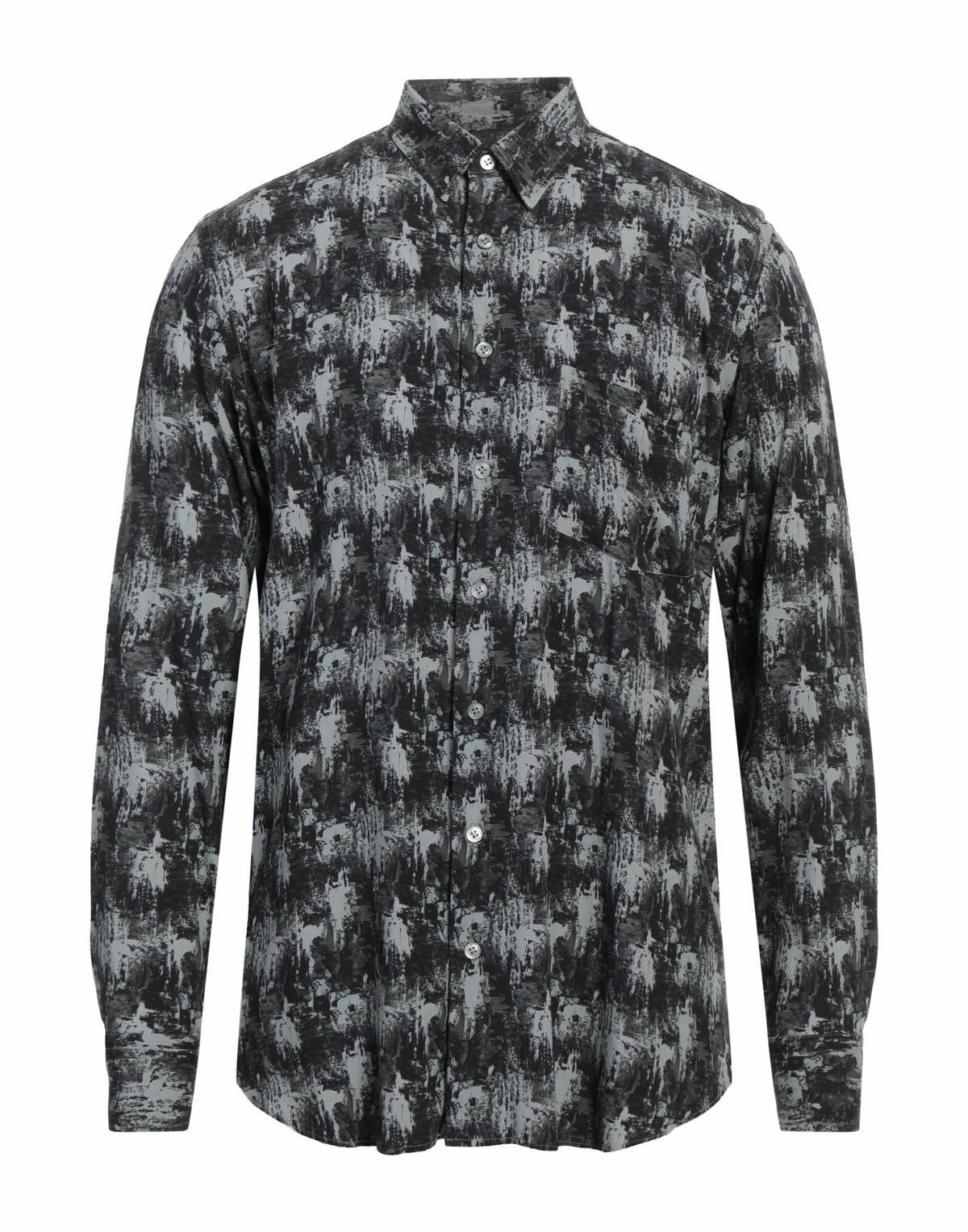 Lardini Mens Shirt in Midnight blue