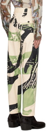 Dries Van Noten Off-White Penwick Trousers