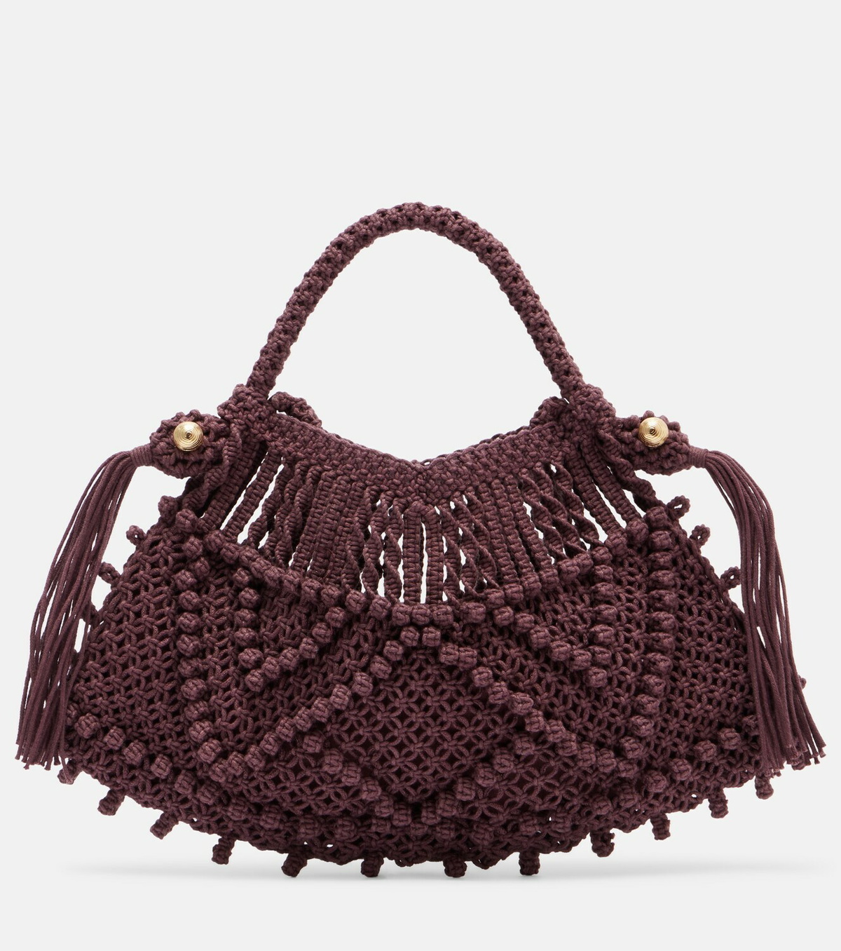 Alémais Macrame Small top-handle bag