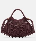 Alémais Macrame Small top-handle bag
