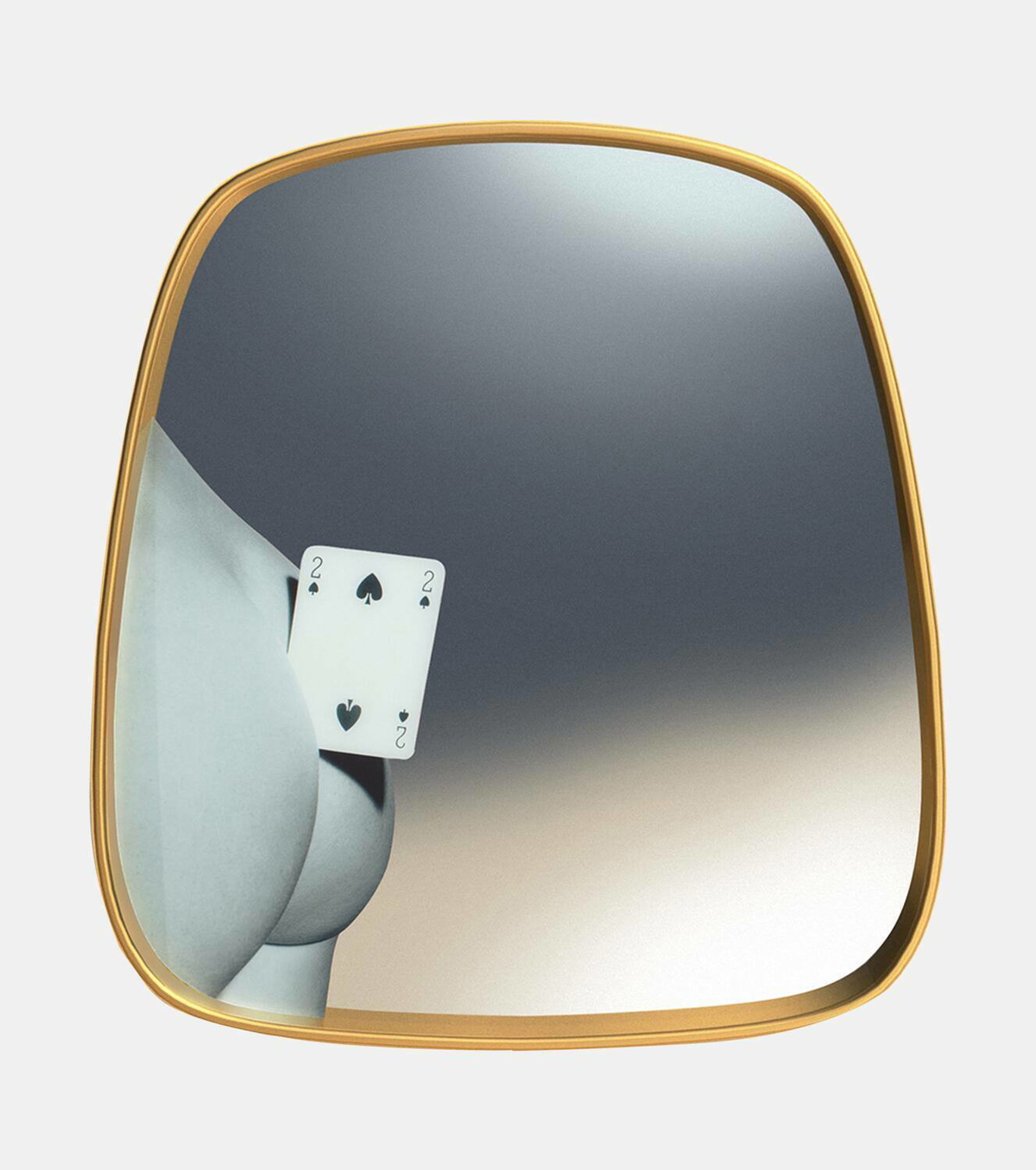 Seletti x Toiletpaper Two of Spades mirror