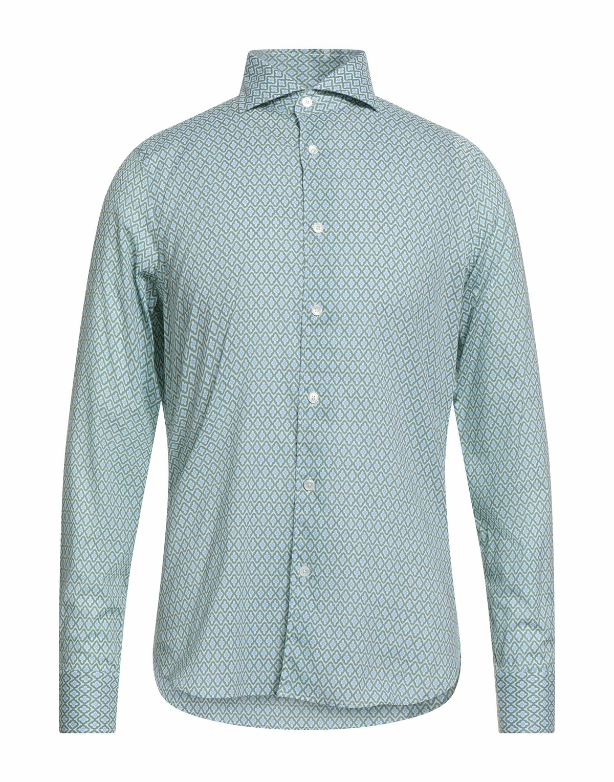 Fedeli Mens Shirt in Green