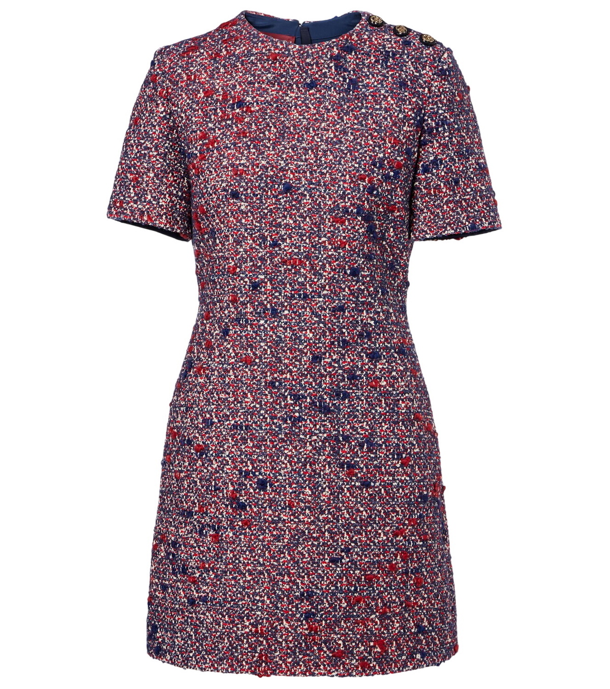 Gucci GG tweed and lamé minidress Gucci