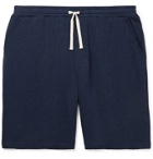 Oliver Spencer Loungewear - House Cotton-Blend Jersey Drawstring Shorts - Blue