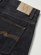 Nudie Jeans - Zeb Wide-Leg Organic Denim Shorts - Blue