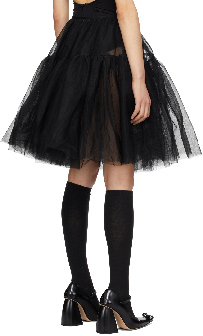 Black Tulle Skirt for Women Knee Length With Lining -  Canada