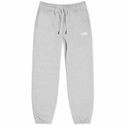 The North Face Women's Essential Sweat Pants in Light Grey Heather