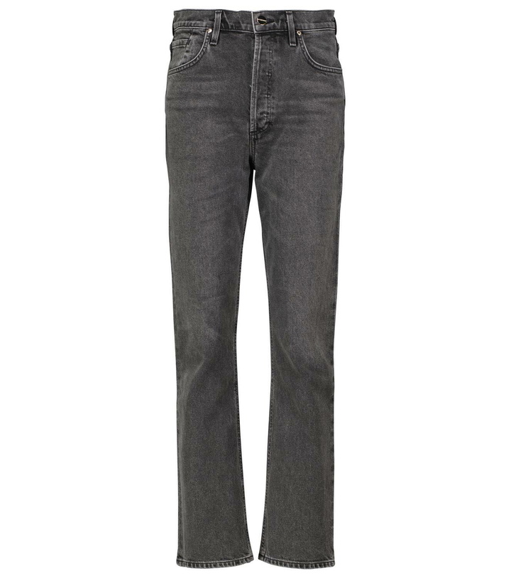 Photo: Goldsign The Morgan high-rise straight jeans