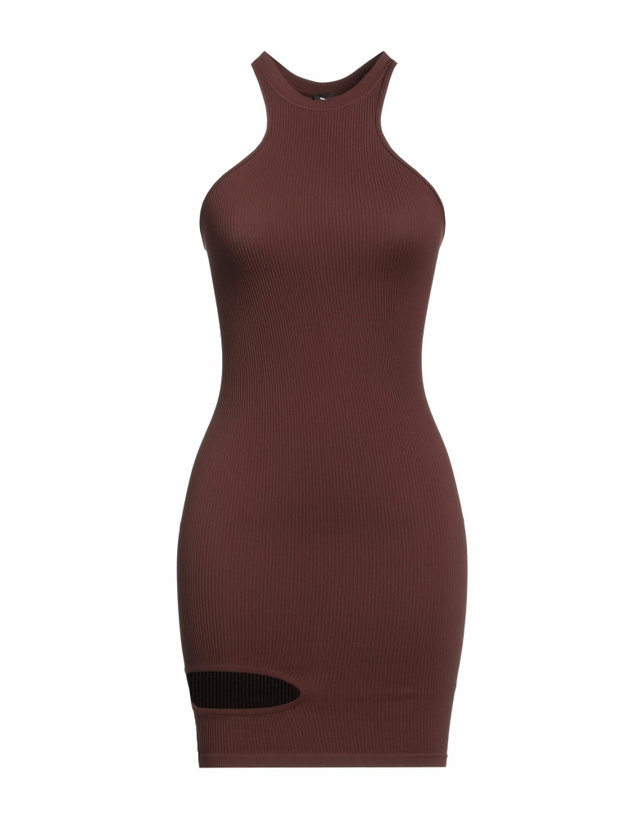 Photo: Andreādamo Womens Mini dress Dark in Brown