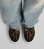 Dolce&Gabbana Leopard-print canvas sneakers