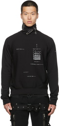 TAKAHIROMIYASHITA TheSoloist. Geometric Morse Code Sweatshirt