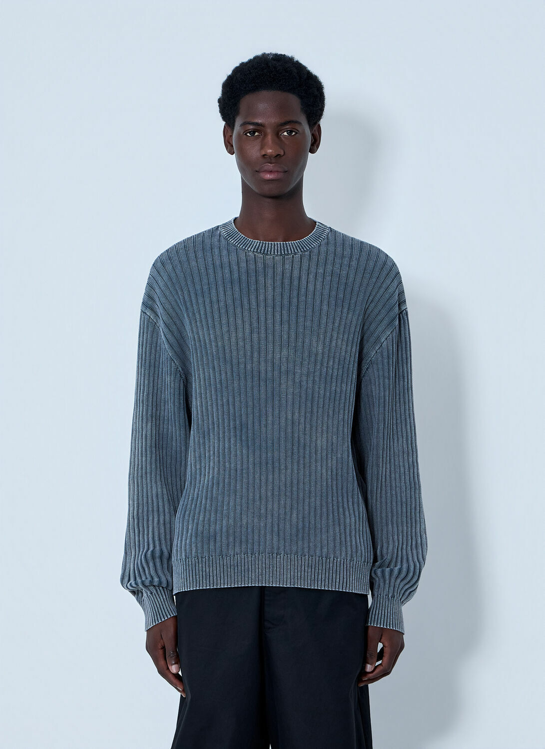 Balenciaga Ribbed Knit Sweater
