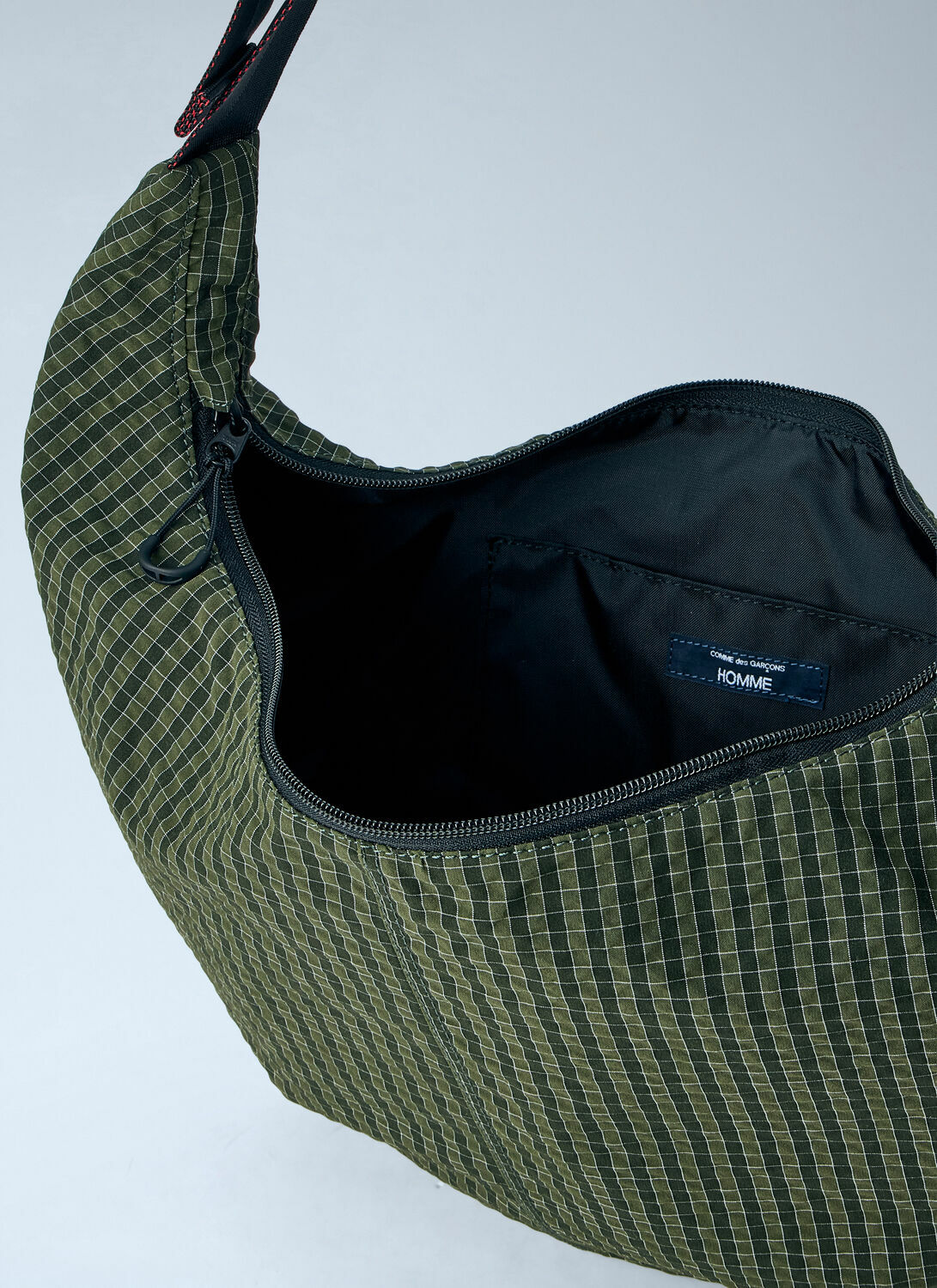 Comme des Garçons Homme Grid Check Shoulder Bag