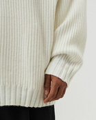 Tommy Jeans V Neck Sweater White - Mens - Pullovers