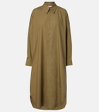 The Frankie Shop Bloom cotton poplin shirt dress