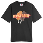 END. x ICECREAM Popsicle T-Shirt in Black