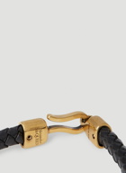 Alexander McQueen - Skull Leather Bracelet in Black
