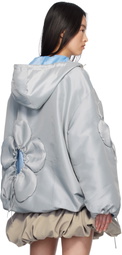 J.Kim Silver Flower Jacket