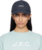 A.P.C. Navy ASICS Edition Charlie Baseball Cap