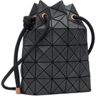 BAO BAO ISSEY MIYAKE Black Wring Denim Bag