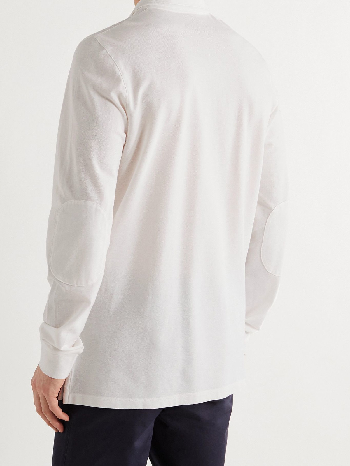 SEASE - Ellen Cotton-Piqué Polo Shirt - White Sease