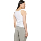 Diesel White T-Wife-Dco Tank Top