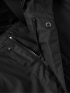 The Row - Kemet Oversized Coated-Cotton Hooded Jacket - Black