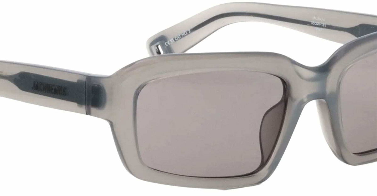 Jacquemus Marino - Metallin Grey / Grey Lens Sunglasses