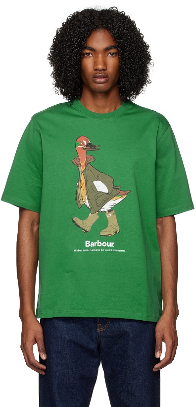Photo: Barbour Green Noah Edition T-Shirt