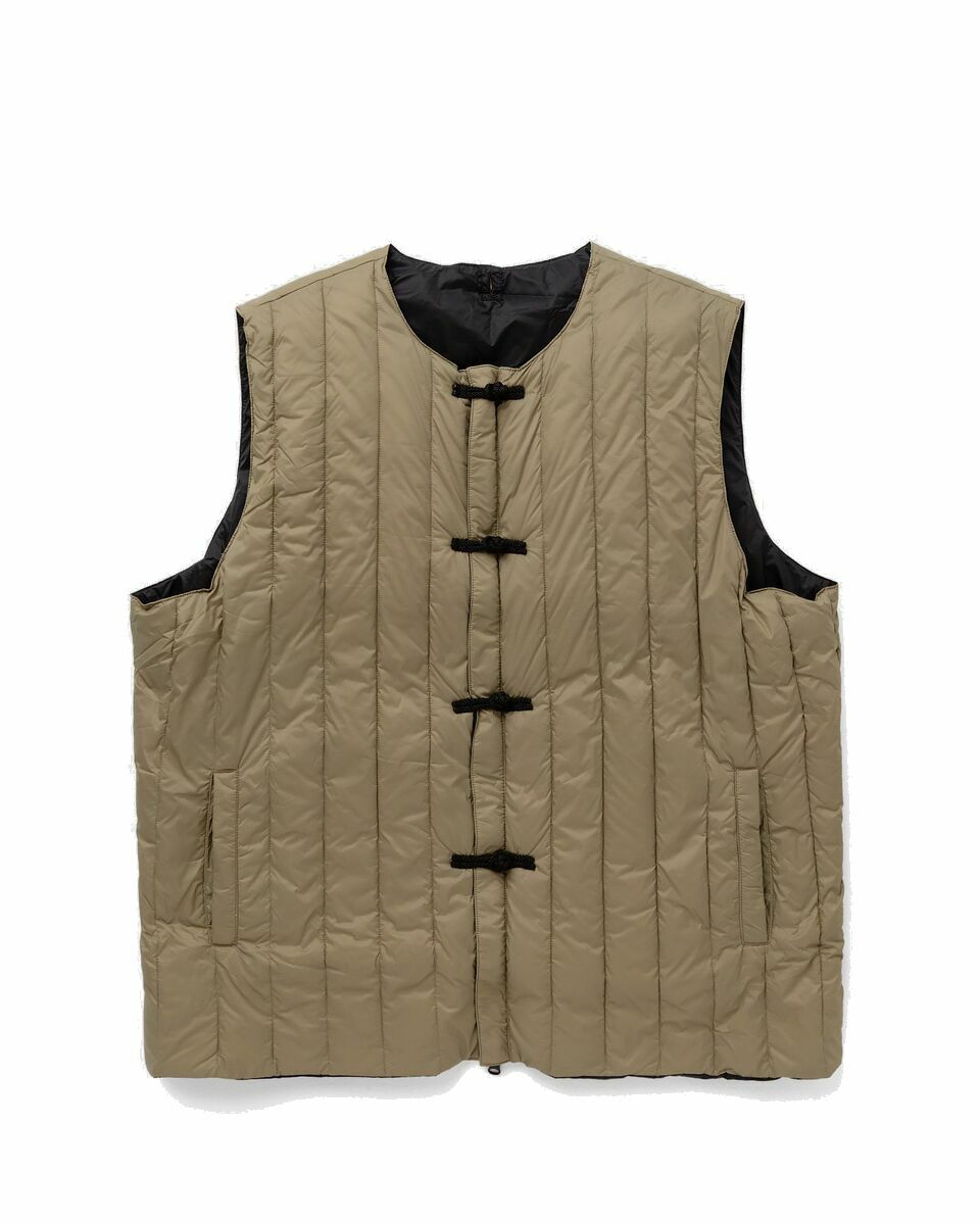 Photo: Taion Reversible China  Inner Vest Beige - Mens - Vests