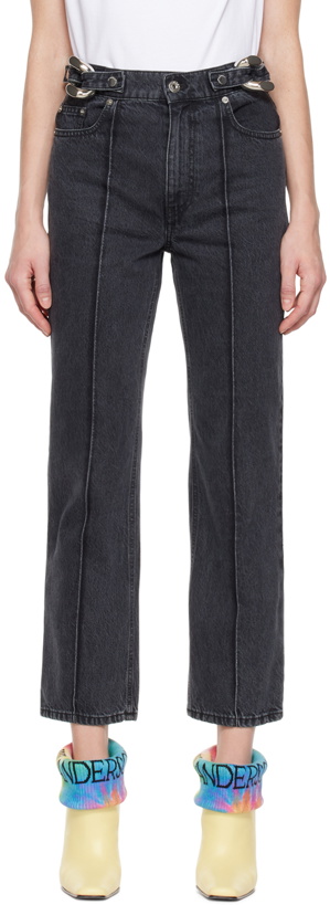 Photo: JW Anderson Black Chain Link Jeans