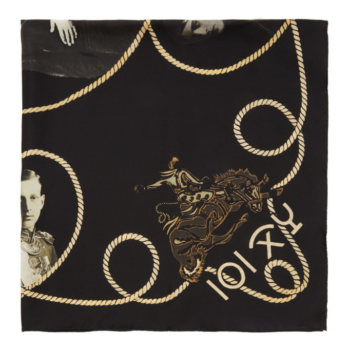 Linder Black Rasputin Rodeo Scarf